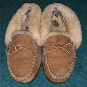 L.L. Bean Furry Moccasins